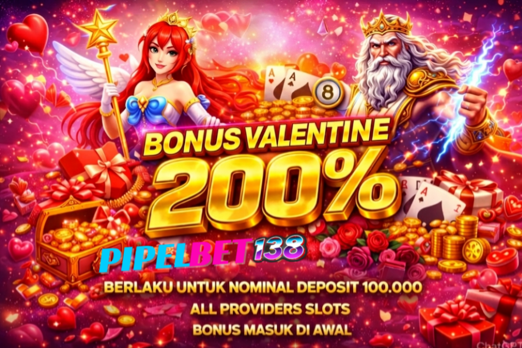 BONUS VALENTINE 200%
