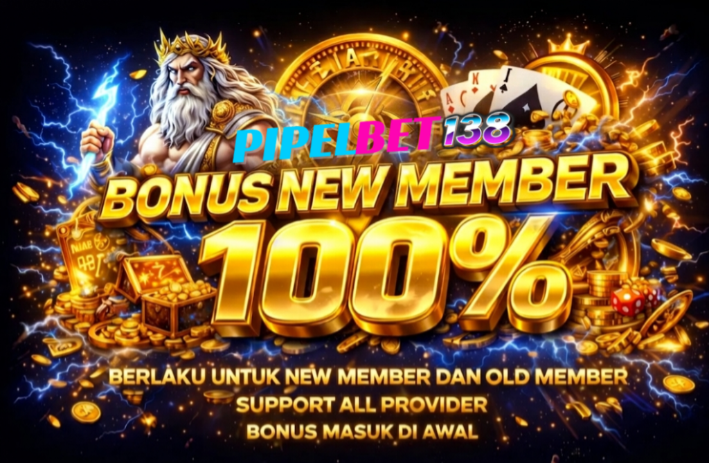 BONUS NEW MEMBER 100%